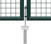 vidaXL Gartentor aus Stahl 500 x 75 cm Grün 144316 Bild 3