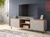 TV-Lowboard Bente in kaschmir und Eiche 185 cm Bild 4