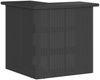 vidaXL 3-tlg. Gartenbar-Set mit Kissen Schwarz Poly Rattan 3261502 Bild 5