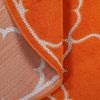 Sanat 'Berlin' Teppich, Höhe: 6 mm, In -und Outdoor geeignet, Orange, 150 cm Rund Bild 3