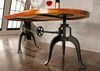 Tisch Altholz 180x100x75 mehrfarbig lackiert INDUSTRIAL #04 Bild 2
