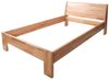 Krok Wood Massivholzbett Alice in Buche mit Kopfteil Bild 3