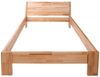 Krok Wood Massivholzbett Alice in Buche mit Kopfteil Bild 2