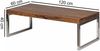 Couchtisch GUNA Massiv-Holz Sheesham 120cm breit Wohnzimmer-Tisch Design dunkel-braun Landhaus-Stil Beistelltisch Bild 4