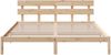 vidaXL Bettgestell mit Kopfteil Braun 180 x 200 cm Massivholz Kiefer 872152 Bild 5