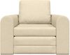 vidaXL Schlafsofa Creme 98 x 71 x 83 cm Stoff 4106661 Bild 5