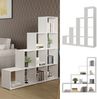 Treppenregal Aramis Weiß 138 x 143 cm 10 Fächer Vicco Bild 2