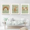 Poster Safari Hakuna Matata Löwe Regenbogen als Deko Print ohne Rahmen - 10 x 15 cm / A Bild 3