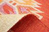 Kelim Teppich - Trendy »Gizeh« 180 x 120 cm - orange Bild 4