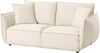 Sofa 3-Sitzer KUNES Stoff Hellbeige Bild 4