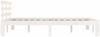 Massivholzbett Weiß 150x200 cm 5FT King Size [814760] Bild 5