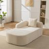 YakoHome Modulsofa Beige 172x99x81 cm – Komplett montiertes Polstersofa mit Chaiselongue, hohem Sitzkomfort und vielseitigem Design für Wohnzimmer, Schlafzimmer oder Home-Office Bild 3