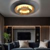 LED Deckenleuchte, Metall, Blattgold Design, drehbar, L 34cm Bild 2