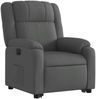 vidaXL Relaxsessel mit Aufstehhilfe Elektrisch Dunkelgrau Stoff 3205227 Bild 4