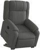 vidaXL Relaxsessel mit Aufstehhilfe Elektrisch Dunkelgrau Stoff 3205227 Bild 3