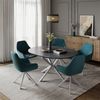 Esstisch Loyd Anthrazit/Grau 120 x 120 cm ausziehbar Vicco Bild 3