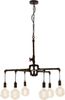 Luce Design Amarcord S6 ZN Pendelleuchte 6-flammig ECO Light zink Bild 4