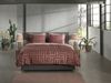 Heckett & Lane Twill Bettwäsche 155x220 Roja red Labyrinth Linien Wende rot Bild 3