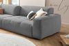 KAWOLA Big Sofa PALACE 3-Sitzer mit Sitztiefenverstellung Cord grau 74 x 120 x 298 cm Bild 4