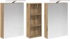 vidaXL Badezimmerschrank-Set 3 pcs 130 x 14,5 x 70 cm Holzwerkstoff 3403775 Bild 5