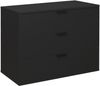 Kommode Erna 81x45x67 Anthrazit matt Lack 14717 Bild 2