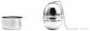 WESTMARK Teesieb Ei, Oval, Mit Untersatz, Teatime, Rostfreier Edelstahl, ø 4,3 cm, Edelstahl Bild 2