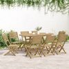 vidaXL Gartenstühle 8 Stk. Klappbar 48,5x61,5x87 cm Massivholz Akazie 3214229 Bild 3