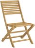 vidaXL Gartenstühle 8 Stk. Klappbar 48,5x61,5x87 cm Massivholz Akazie 3214229 Bild 4