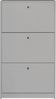Schuhkipper >Flap< in kreidegrau matt lack, Holzwerkstoff - 60x104x16cm (BxHxT) Bild 2