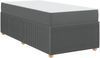 vidaXL Bettrahmen mit Matratze Dunkelgrau 90 x 190 cm Stoff 3398328 Bild 4