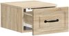 vidaXL Wandmontierter Nachttisch 2 pcs Sonoma-Eiche 34,5 x 33 x 20 cm 899280 Bild 4