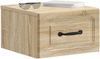 vidaXL Wandmontierter Nachttisch 2 pcs Sonoma-Eiche 34,5 x 33 x 20 cm 899280 Bild 2