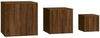 vidaXL Beistelltische 3 Stk. Braun Eichen-Optik Holzwerkstoff 815989 Bild 3