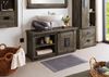 Waschbeckenunterschrank Mango 120x40x60 grau lackiert RAILWAY #277 Bild 4