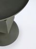Beistelltisch Akla aus Metall, rundes Design, modern und pulverbeschichtet, grün, von Bizzotto Bild 3