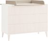 PAIDI Wickelaufsatz JONTE in Beige, zur Erweiterung der Kommode, Wickelauflage aus Holz, mit gerundeten Kanten Bild 2
