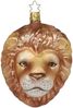 Löwe, Löwenkopf 10cm Inge-Glas® Schmuck, Weihnachtsschmuck Bild 1