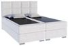 thematys Boxspringbett 140x200 - 180x200cm aus Velours - Stauraumbett - Boxbett (Polsterbett Bonnellfederkern Matratze H3 + ohne Topper, Luxus Doppelbett mit viel Stauraum) Bild 4
