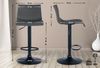 CLP Barhocker Branford höhenverstellbar und 360 drehbar,grau Kunststoff Bild 2