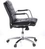 hjh OFFICE Profi Chefsessel VILLA 10 Leder Schwarz Bild 5