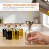 Relaxdays Glasflaschen mit Korken 8er Set Bild 2