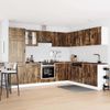 vidaXL 14-tlg. Küchenschrank-Set Porto Räuchereiche Holzwerkstoff 3314996 Bild 3