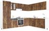 vidaXL 14-tlg. Küchenschrank-Set Porto Räuchereiche Holzwerkstoff 3314996 Bild 1