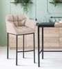 Barhocker Damaso B Stoff mit 4-Fuß Gestell [101681081] Bild 3