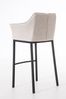 Barhocker Damaso B Stoff mit 4-Fuß Gestell [101681081] Bild 4