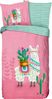 good morning Renforcé Kids Bettwäsche 2 teilig Bettbezug 135x200 cm Kopfkissenbezug 80x80 cm Lalama 6935.70.08 Pink Bild 5