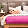 leevitex® Spannbettlaken Spannbettlaken Boxspringbett & Wasserbett Spannbettlaken 150 g/m², Gummizug: rundum, Mako-Baumwolle, ÖkoTex, 180x200 – 200x220 cm + 40 cm Steg Bild 3