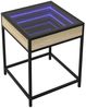 vidaXL Nachttisch mit Infinity-LED Sonoma-Eiche 40x40x51 cm 3284092 Bild 3