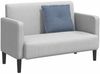 vidaXL Rückenkissen Blau 60 x 50 cm Cordstoff 42014696 Bild 3