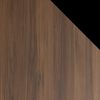 Kleiderschrank Sozor I (Farbe: Nuss Warmia / Nuss Warmia + Schwarz) Bild 5